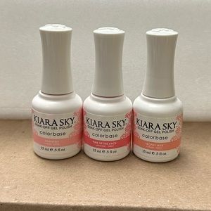 Kiara Sky Gel colors 3 bottles 15ml